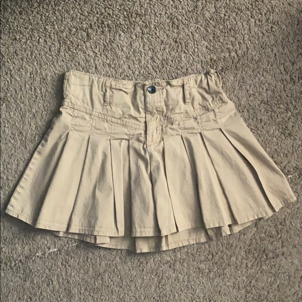 Tan skirt